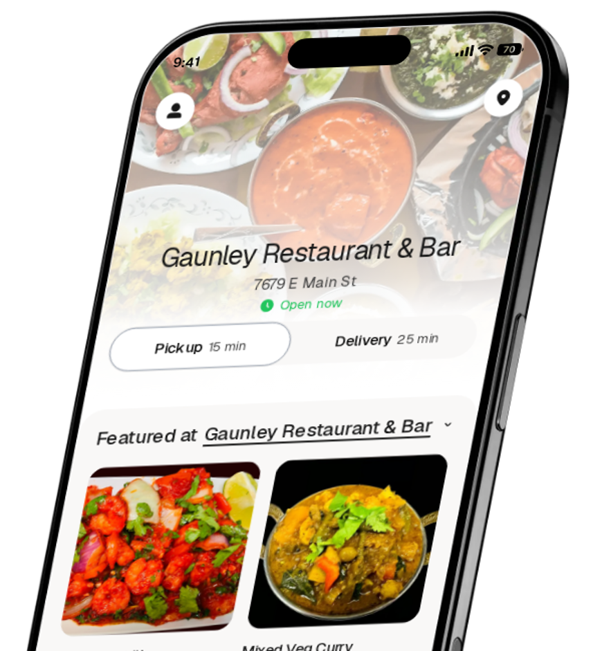 Gaunley Restaurant & Bar app preview