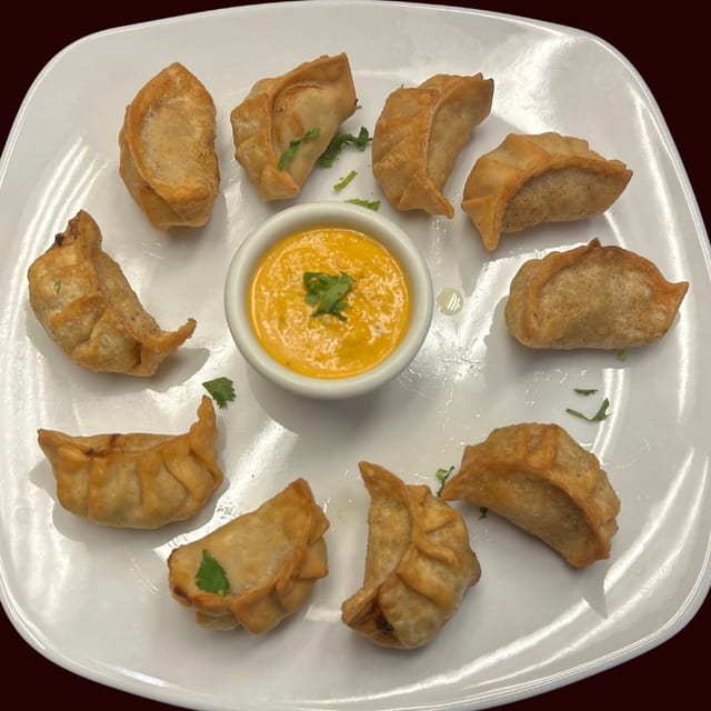 Veg Fried Momo.