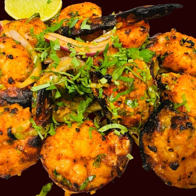 Grilled Shrimp.