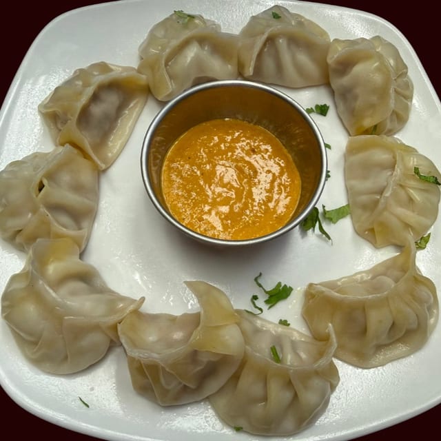 Chicken Steam Momo.