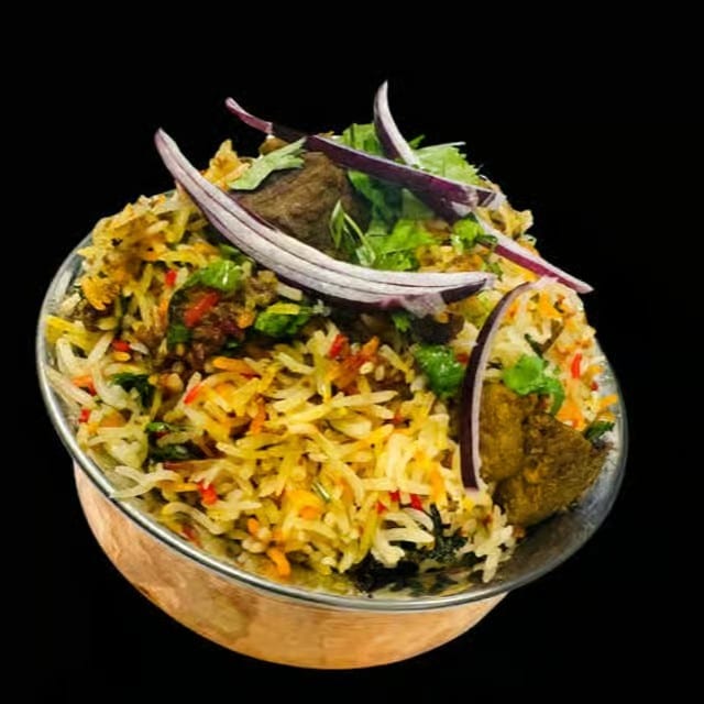Goat Biryani.