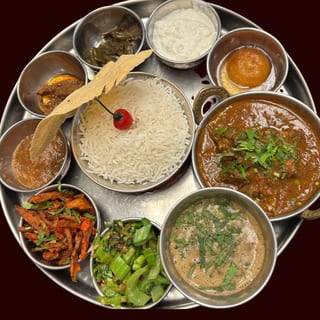 Local Chicken Thali