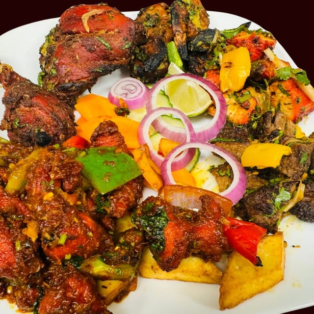 Tandoori Mixed Grill.