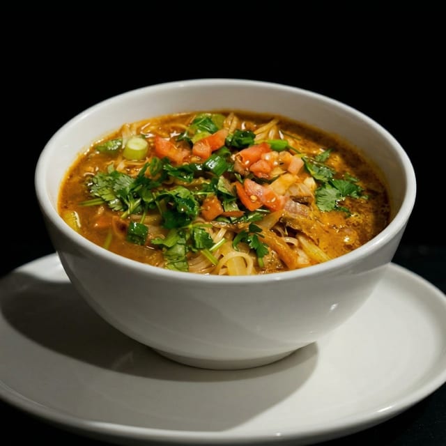 Pork Thukpa.