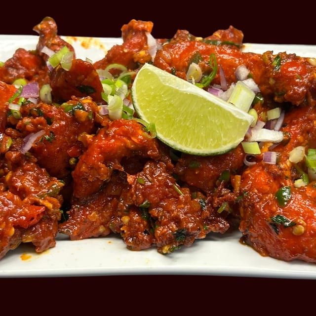 Chicken Manchurian.