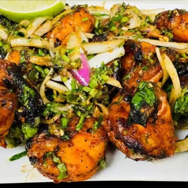 Tandoori Shrimp.