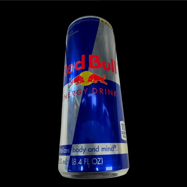 Regular Red Bull.
