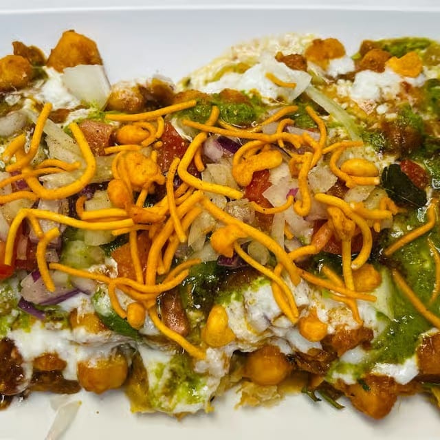 Samosa Chaat.