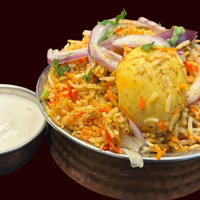 Egg Biryani.