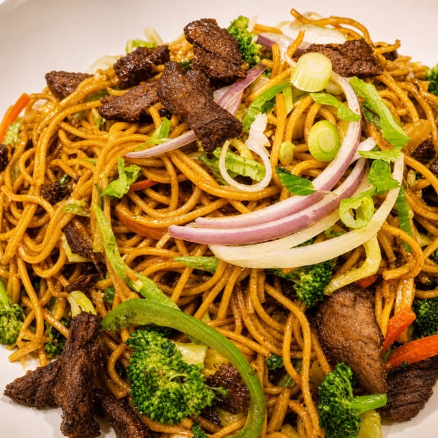 Lamb Chow Mein.