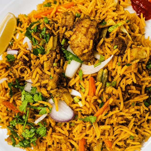 Goat Fried Rice.