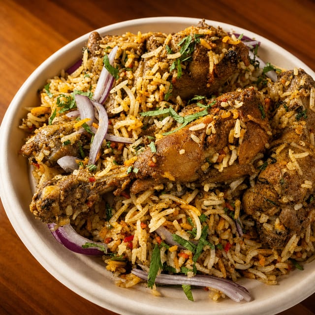 Chicken Biryani (Bone-In).