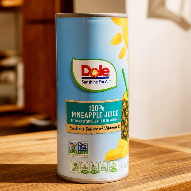 Pineapple Juice.