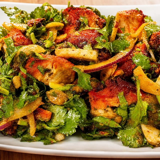 Chicken Tikka Kebab.