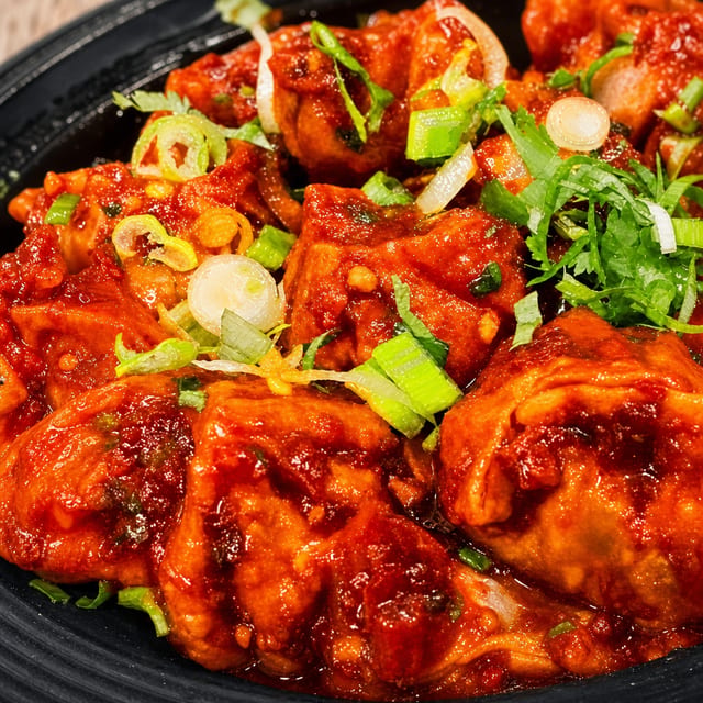 Pork Chili Momo.