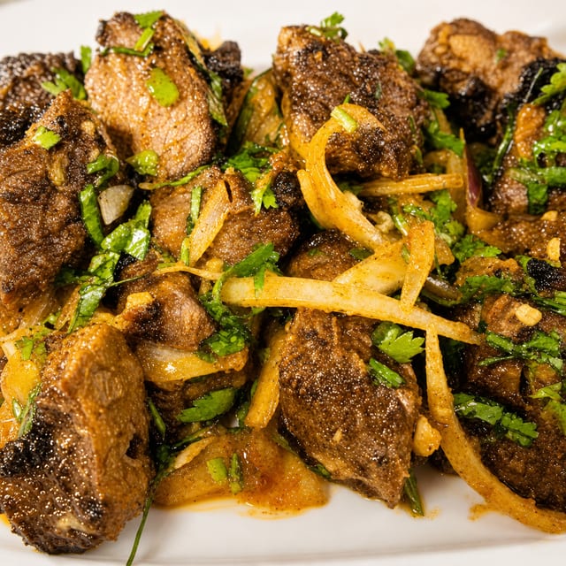 Lamb Boti Kebab.