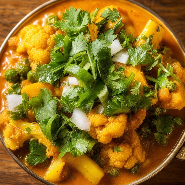 Aloo Gobi Curry.