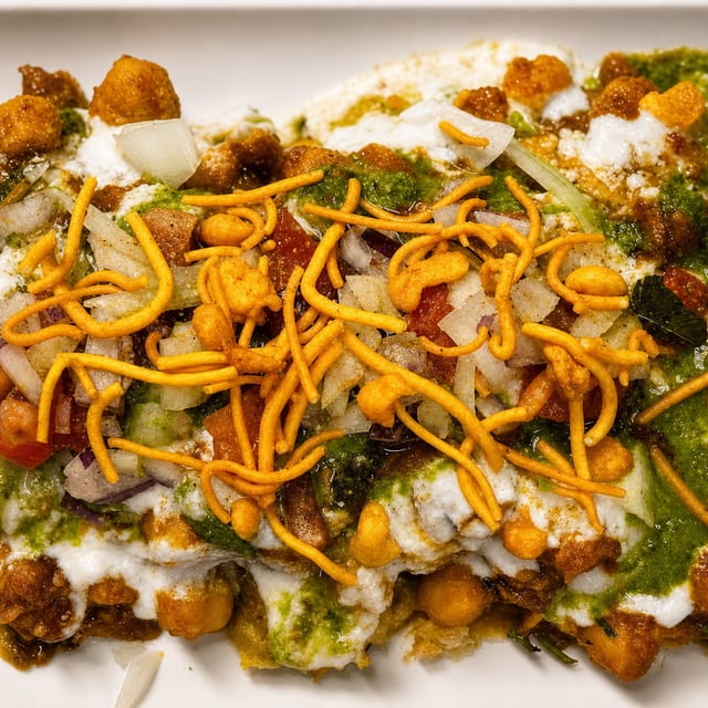 Samosa Chaat.