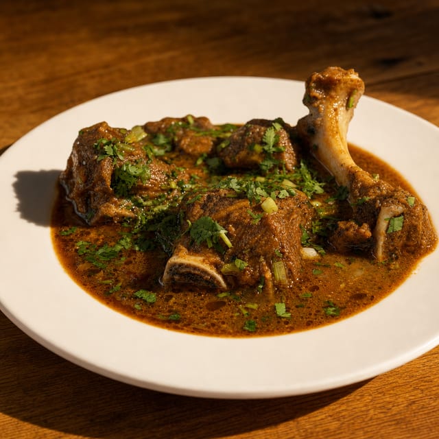Goat Leg Soup.
