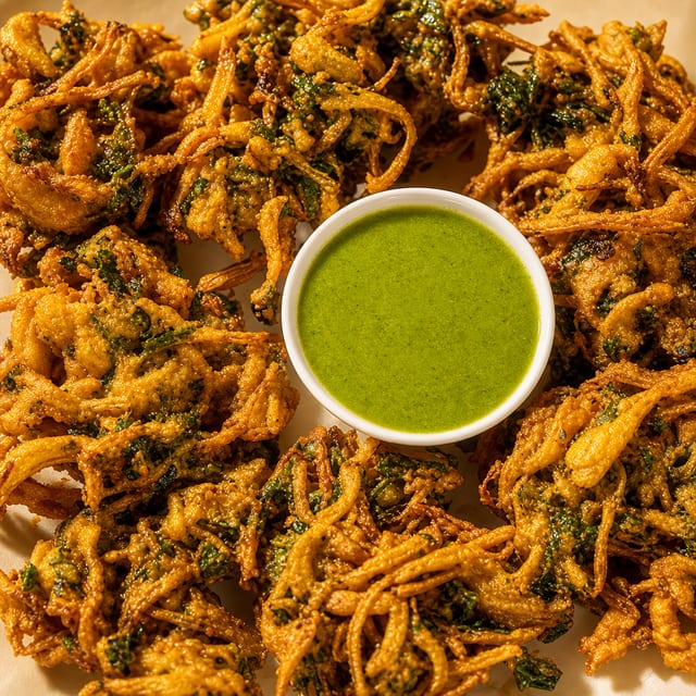 Onion Pakora (Pyazi).