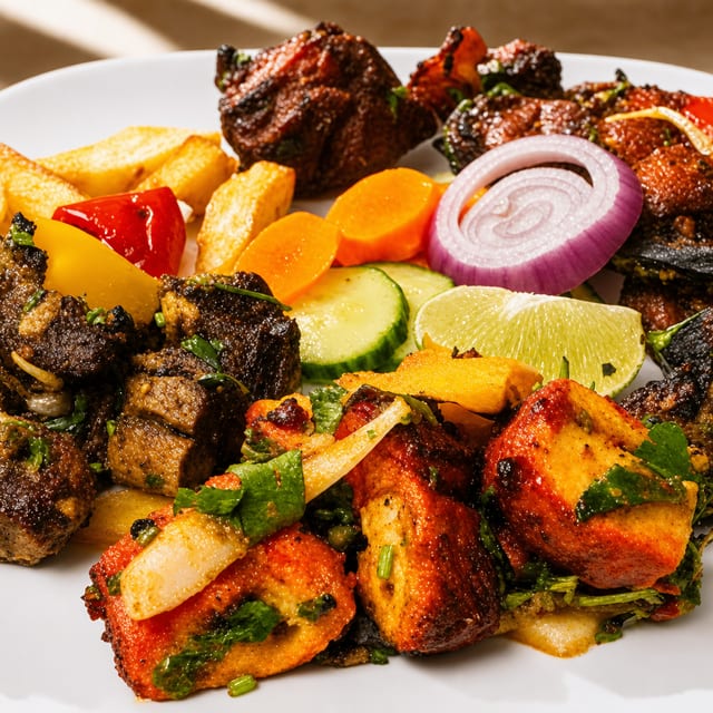 Tandoori Mixed Grill.