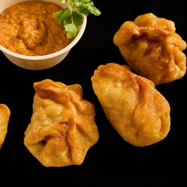 Pork Fried Momo.