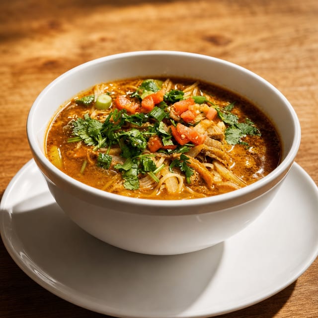 Pork Thukpa.