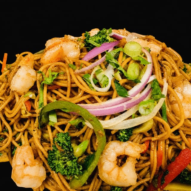 Shrimp Chow Mein.